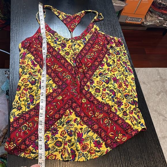 RAGA Anthro Boho Sleeveless Tank Top Blouse - Picture 7 of 7